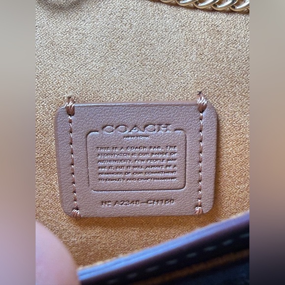 Coach Morgan denim Crossbody in Signature - Picture 3 of 10